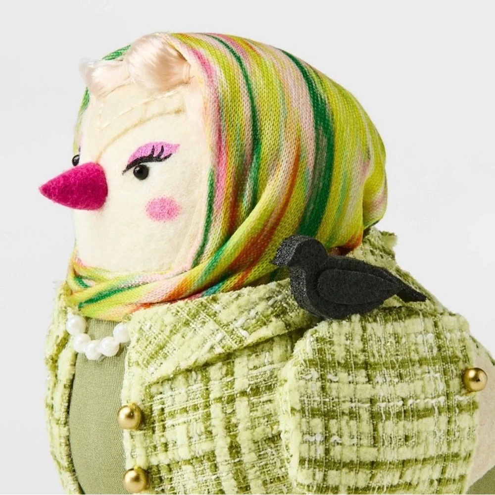 Target Featherly Friend Old Hollywood Movie Star Fabric Bird